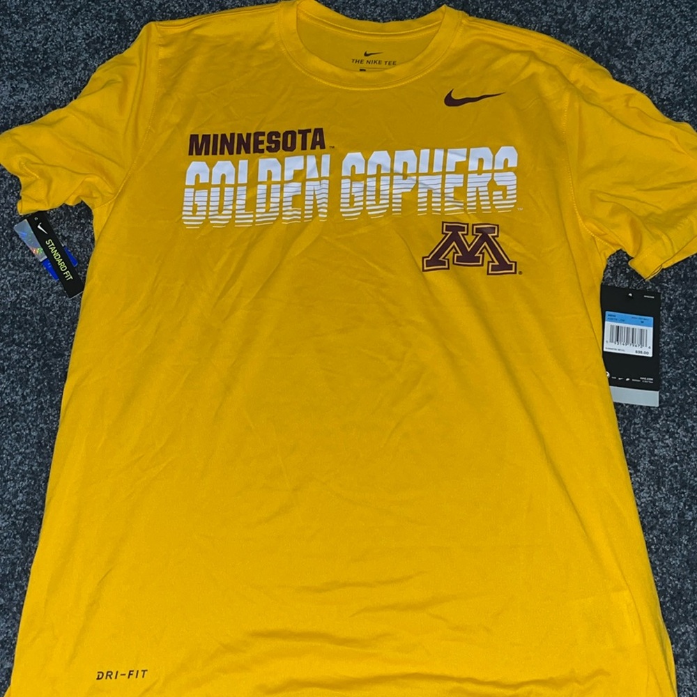 Yellow Minnesota t-shirt